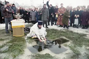 Goers: Lord Baptism Day Water Blessing