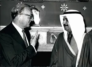 Khalifa: Lord Carrington and Shaikh Khalifa of Bahrain