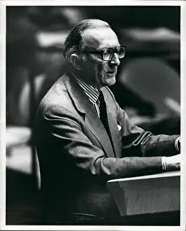 Carrington: Lord Carrington speaking at UN General Assembly