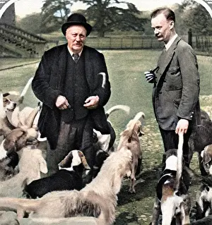 Croome: Lord Coventry at Croome Court