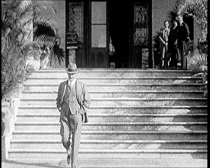 Allenby: Lord Edmund Allenby Walking Down the Steps