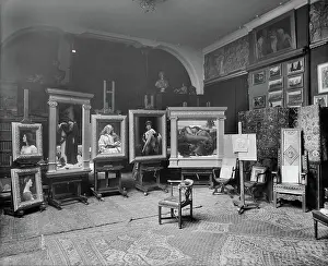 Lemere: Lord Frederic Leighton's studio