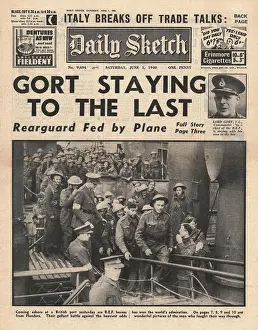 Gort: Lord Gort stays with BEF in Dunkirk