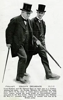 Haldane: Lord Haldane and Sir Edward Grey