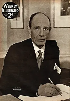 Peers: Lord Halifax at his desk