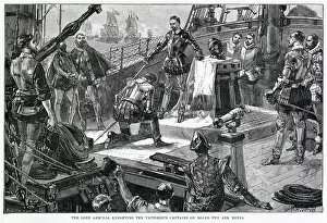 Effingham: Lord Howard of Effingham on the quarterdeck of the Ark Royal