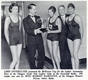 Solent: Lord Inverclyde presenting the McKenzie Cup
