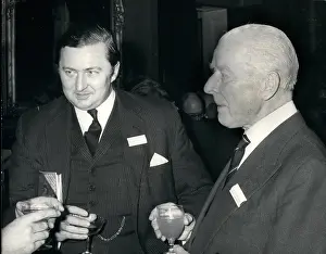 Descended: Lord Kingsale and Walter Raleigh Gilbert at reception