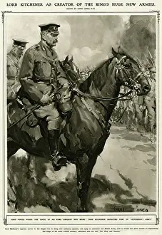 Broome: Lord Kitchener inspecting the army