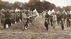 Hampton: Lord Kitchener inspecting Indian troops