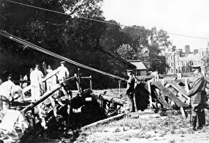 Kitchener: Lord Kitchener watching Royal Engineer Cadets