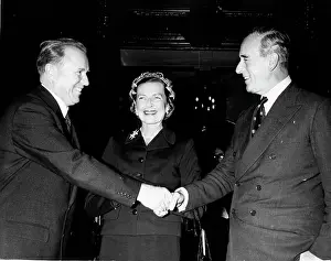 Malik: Lord and Lady Mountbatten with Yakov Malik of USSR