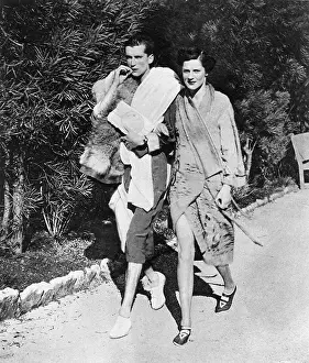 Lord and Lady Weymouth at Antibes