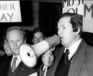 Lisle: Lord De L'Isle at a rally