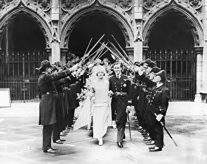 Margarets: Lord Louis Mountbatten and Edwina Ashley after their