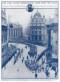 Bluejackets: Lord Mayor of London interchanges visits with the Fleet 1909