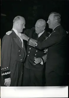 Denny: Lord Mountbatten, General Grunther, Sir Michael Denny