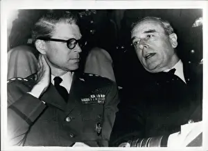 Norstad: Lord Mountbatten and General Norstad at SHAPE