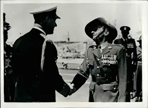 Anzac: Lord Mountbatten and Major J J Edwards, Malta