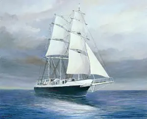 Barque: The Lord Nelson on her Trials