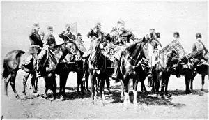 C1913: Lord Raglan watching the Charge of the Light Brigade, Crimea