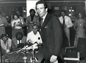 Emotional: Lord Snowdon after emotional statement to press