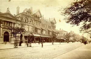 Cobblestones: Lord Street, Southport, Lancashire