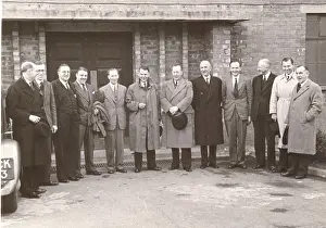 Warton: Lord Tedder visits Warton