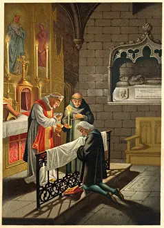 Sacrament: LORGUES/TAKES SACRAMENT