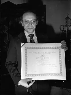 Symphonies: Lorin Maazel, American conductor, with certificate
