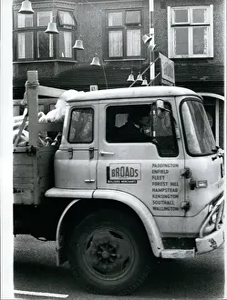 19600106: Lorry with bells on it