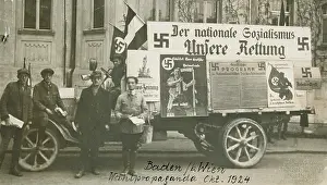 Unsere: Lorry for Election Propaganda