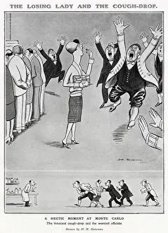 Hectic: The Losing Lady And The Cough-Drop by H M Bateman