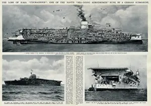 Hangars: Loss of HMS Courageous by G. H. Davis