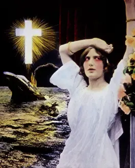 Bamforth: The Loss of the Titanic Magic Lantern Slide 1912