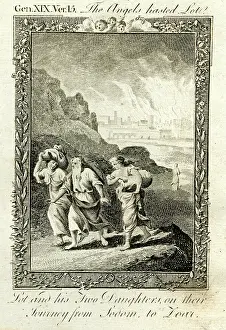 1780: Lot and his two daughters on their journey