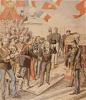 Loubet: LOUBET GREETS DON CARLOS
