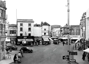 Loughborough: Loughborough, Market Place c1955