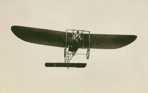 Bleriot: Louis Bleriot during his cross-Channel flight
