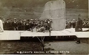Bleriots: Louis Bleriot's arrival at Dover 25 July 1909