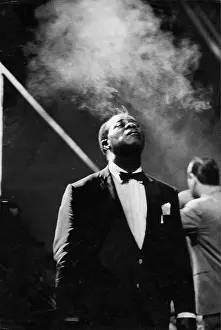 Satchmo: Louis Daniel Satchmo Armstrong smoking