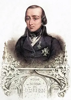 Mary Evans (colourised): LOUIS, DUC D'ENGHIEN