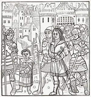 Poitiers: LOUIS IX CAPTURED 1250