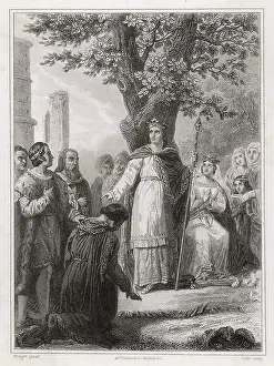 Dispenses: LOUIS IX BEING JUST