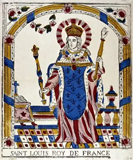 Sceptre: Louis IX (St Louis) 1215-1270, king of France