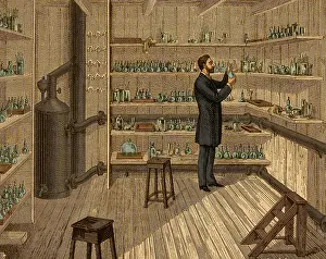 Microbiologist: Louis Pasteur in Hot Room, 1884
