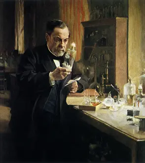 Inventors: Louis Pasteur in Lab