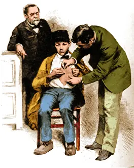 Microbiologist: Louis Pasteur Supervising Rabies Inoculation, 1885