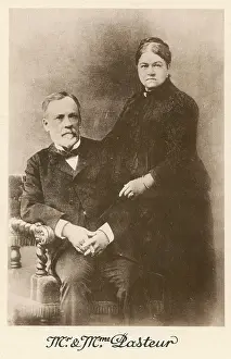 Pasteur: LOUIS PASTEUR & WIFE