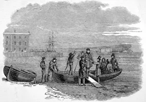 Claremont: Louis Philippe landing at Newhaven